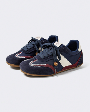 Striker Court Trainer - Navy Red