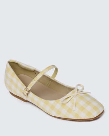 Nica Comfy Ballerina In Sunny Yellow