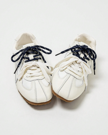 Noir Lace Ballet Flat - Ivory Black